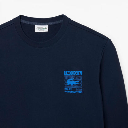 LACOSTE ROLEX PARIS MASTERS GRAPHIC SWEAT