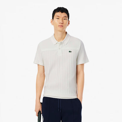 POLO LACOSTE HERITAGE PLISSIERT