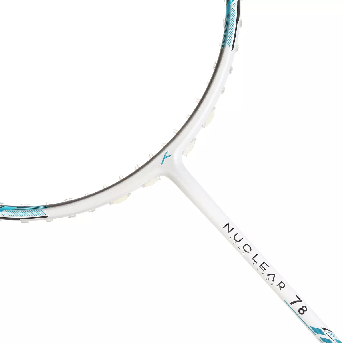 RAQUETTE DE BADMINTON HUNDRED NUCLEAR 78 WHITE-BLUE