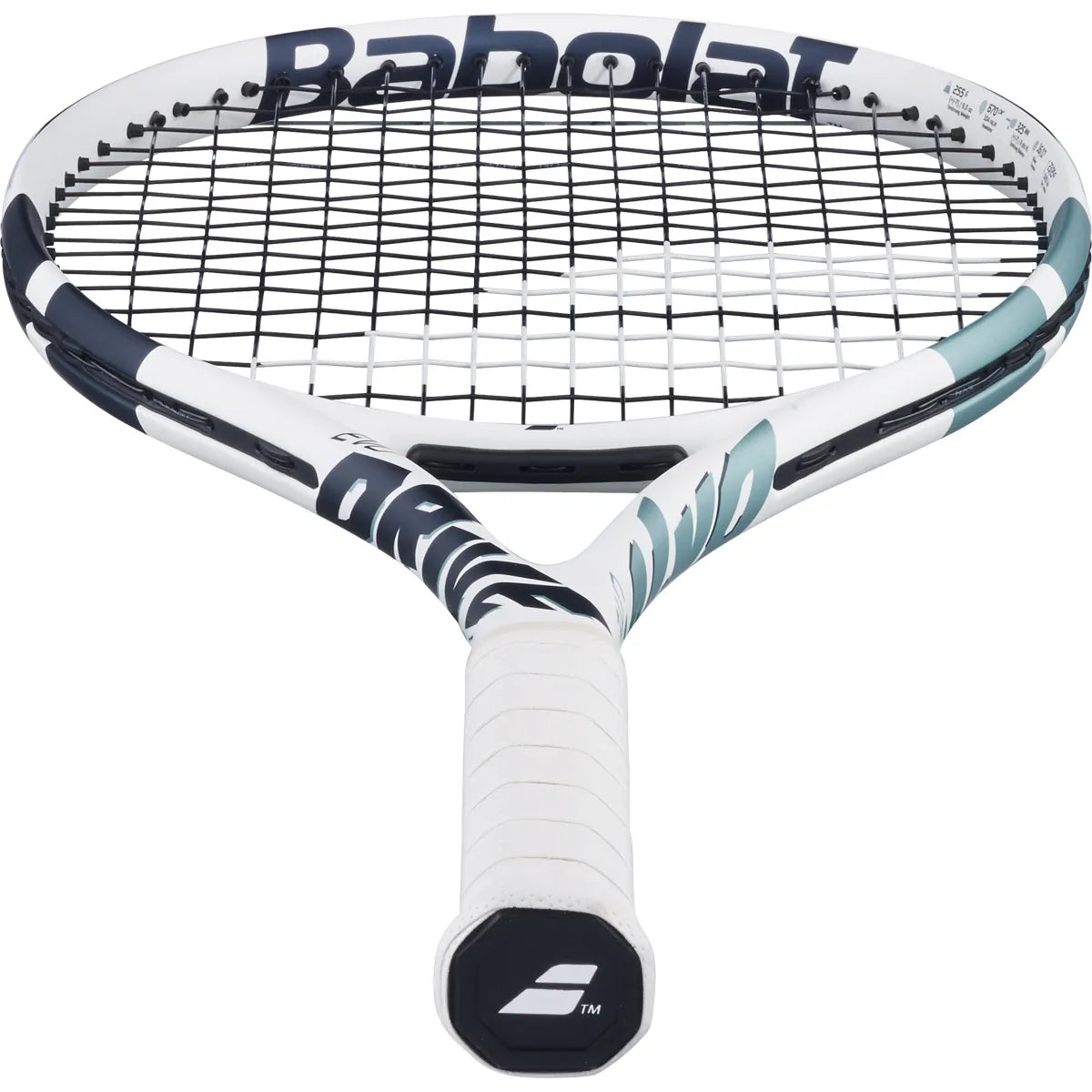 RAQUETTE BABOLAT EVO DRIVE LITE WHITE (255 GR) (CORDEE)