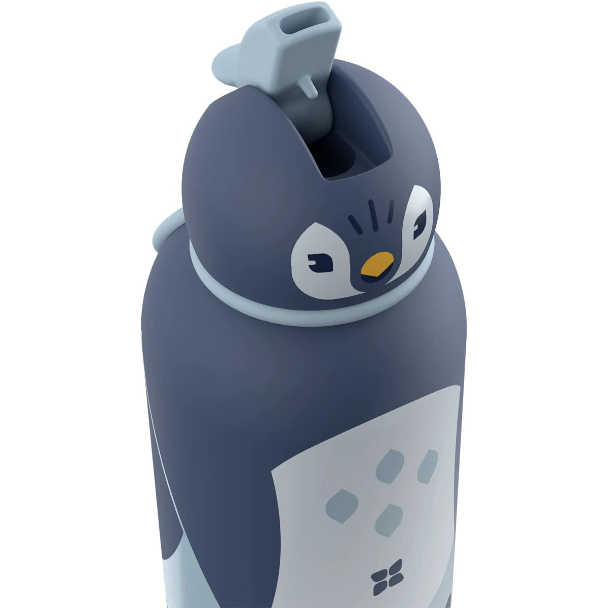 STAINLESS STEEL CHILDREN'S WATER BOTTLE WATERDROP PICO THE PENGUIN 400ML