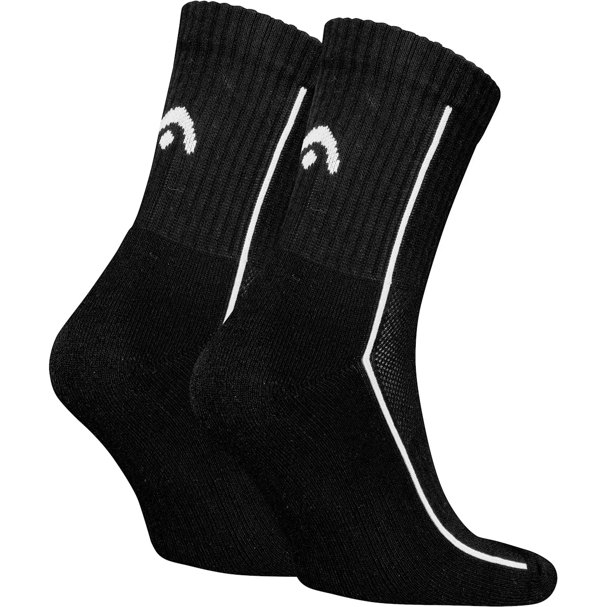 2 PAARE HEAD PERFORMANCE CREW (MID) SOCKEN