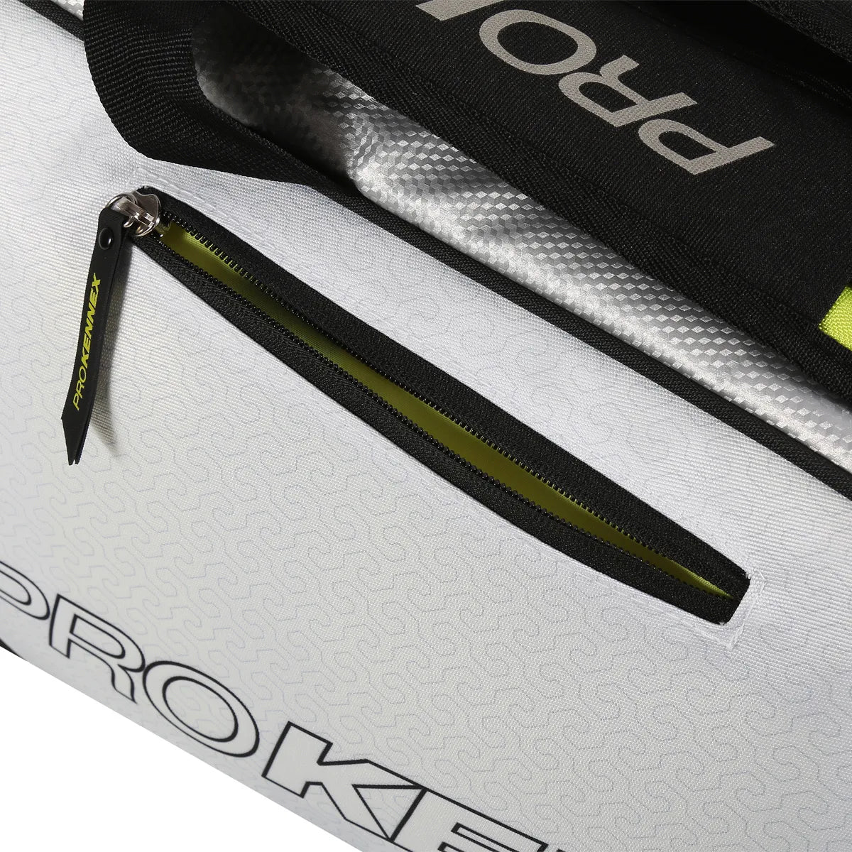 PRO KENNEX TENNISSCHLAGTASCHEN DOPPELT COOL GREY/SCHWARZ