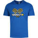 T-SHIRT TENNISPRO TECHNISCHES SCHLÄGERDESIGN