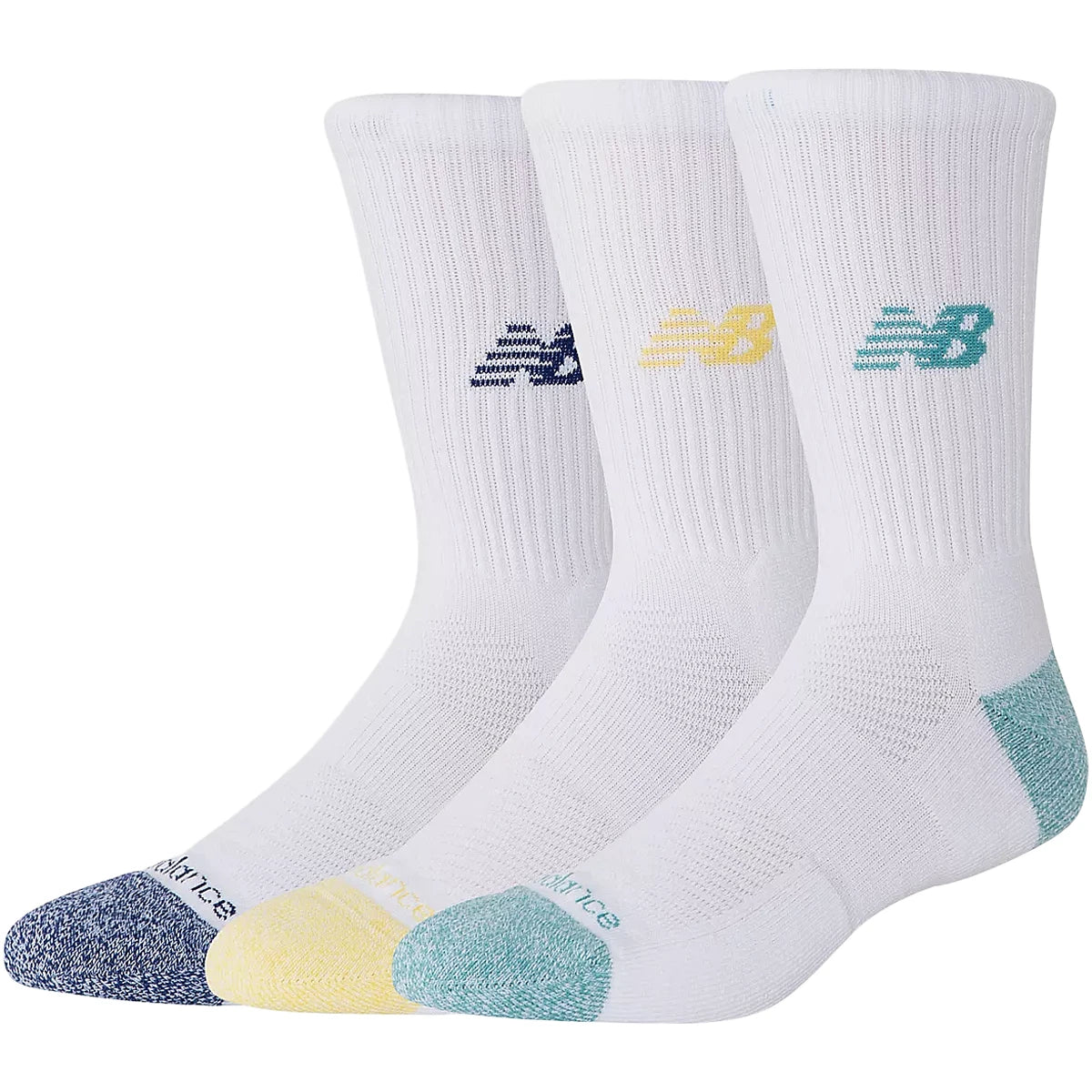 3 PAIRES DE CHAUSSETTES NEW BALANCE ACTIVE CREW (MID)
