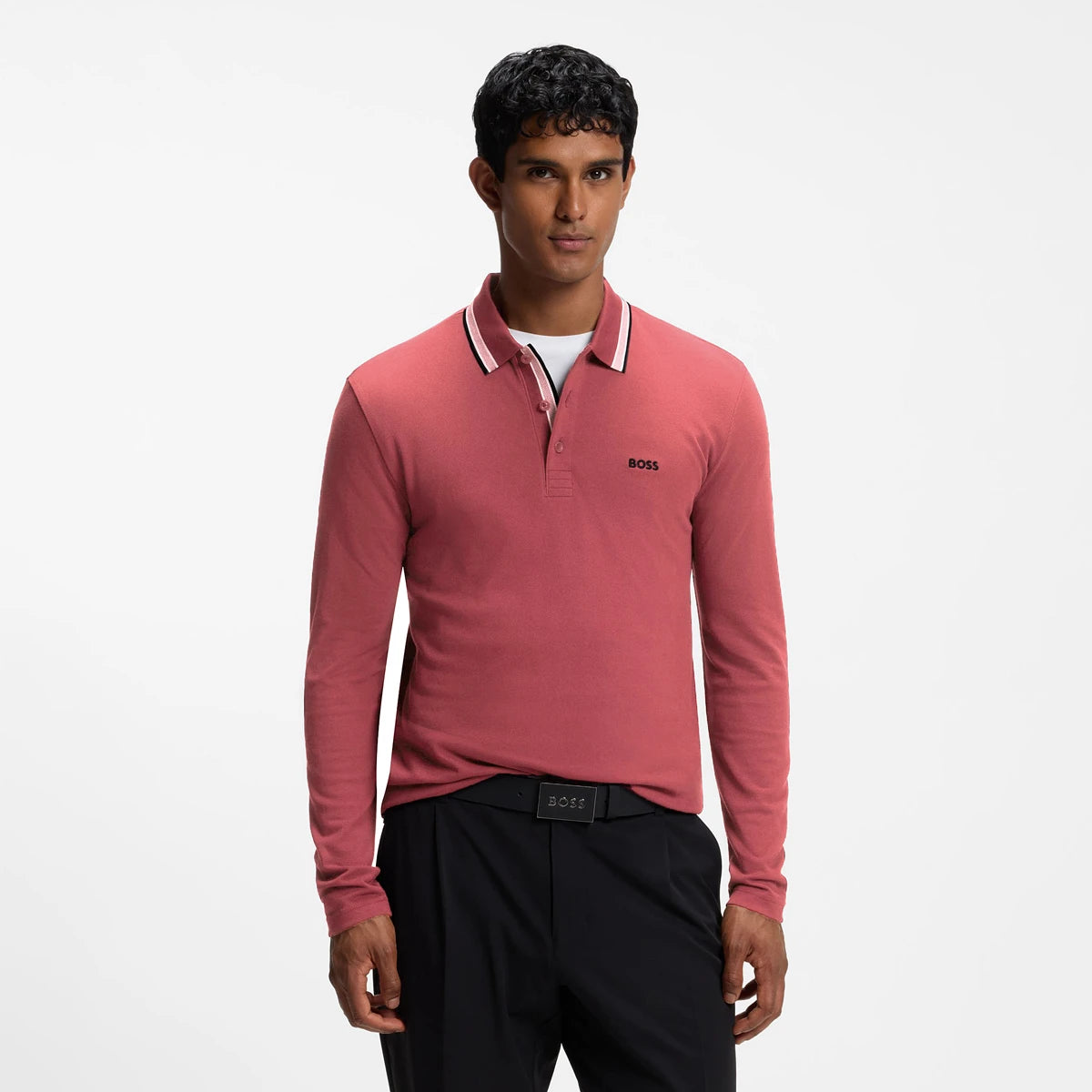 POLO BOSS MANCHES LONGUES PLISY