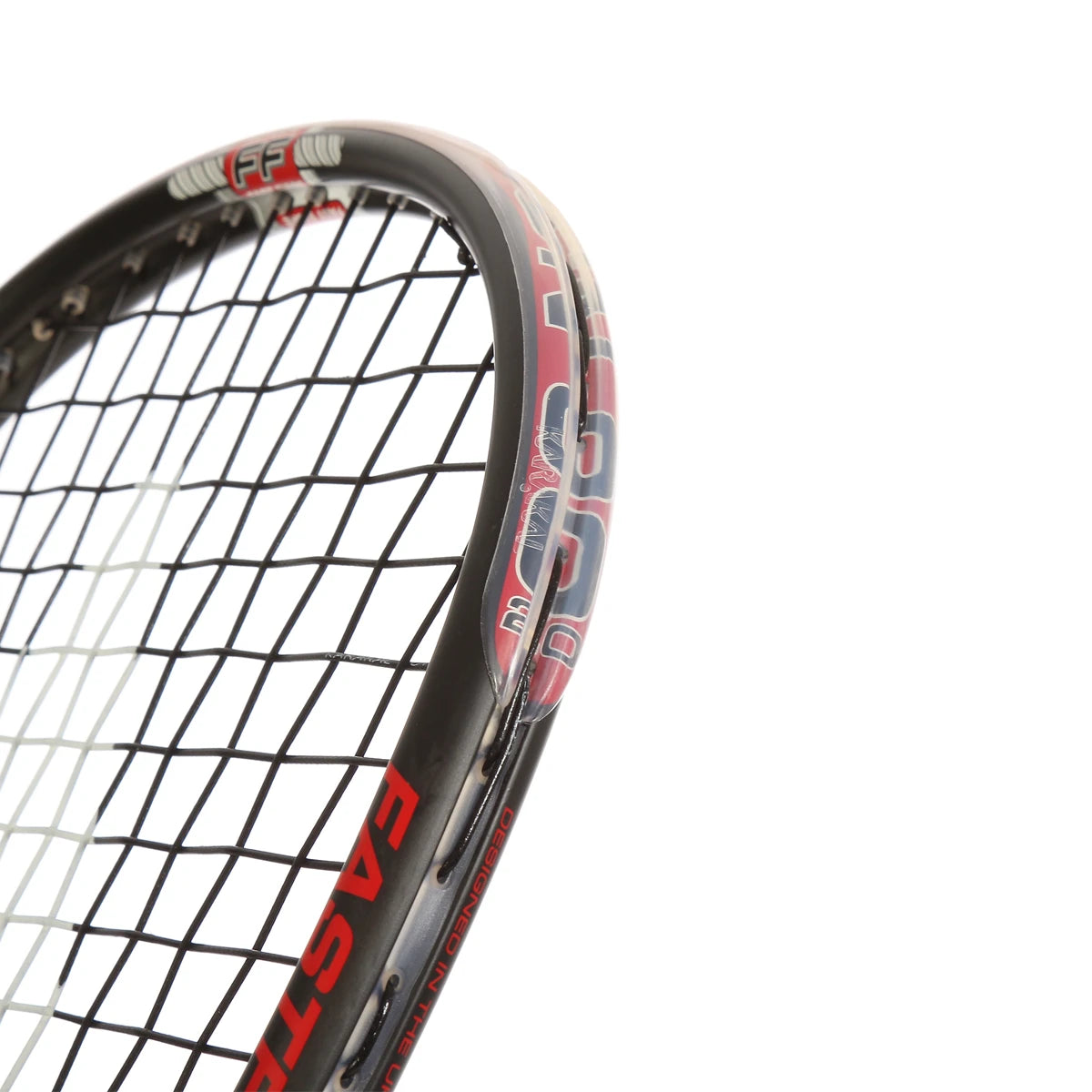 RAQUETTE DE SQUASH KARAKAL SN 90 FF 2.0 NOIRE-ROUGE