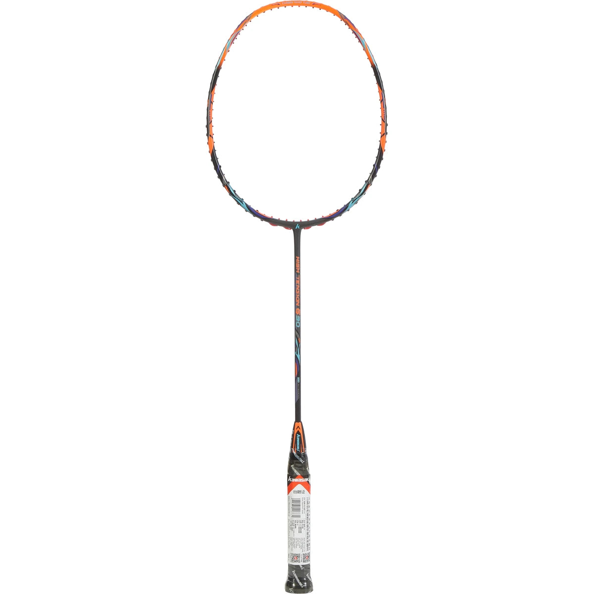 RAQUETTE DE BADMINTON KAWASAKI HIGH TENSION G30 ORANGE