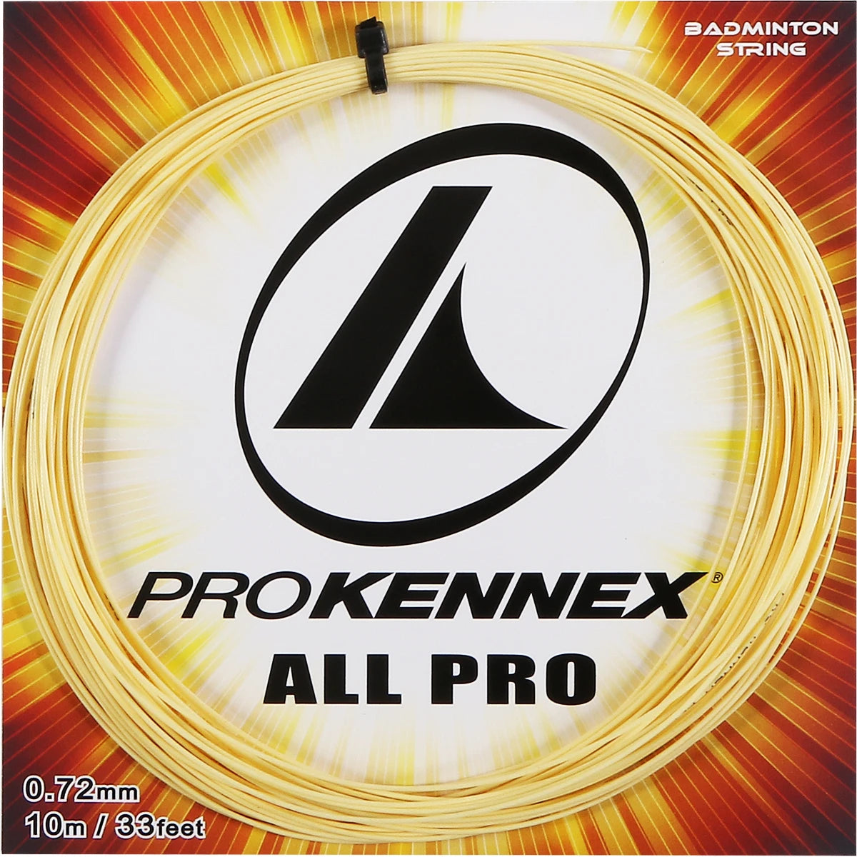 CORDAGE BADMINTON PRO KENNEX ALL PRO 0.72MM (10 METRES)