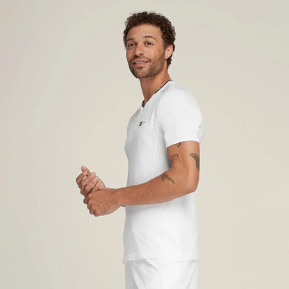 T-SHIRT WILSON BELA SERIES SEAMLESS ZIP HENLEY