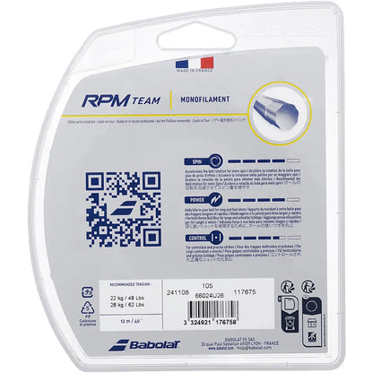 CORDAGE BABOLAT RPM TEAM (12 METRES)