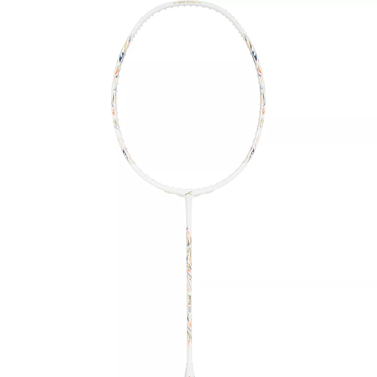 RAQUETTE DE BADMINTON HUNDRED BATTLE 900-(4U) WHITE