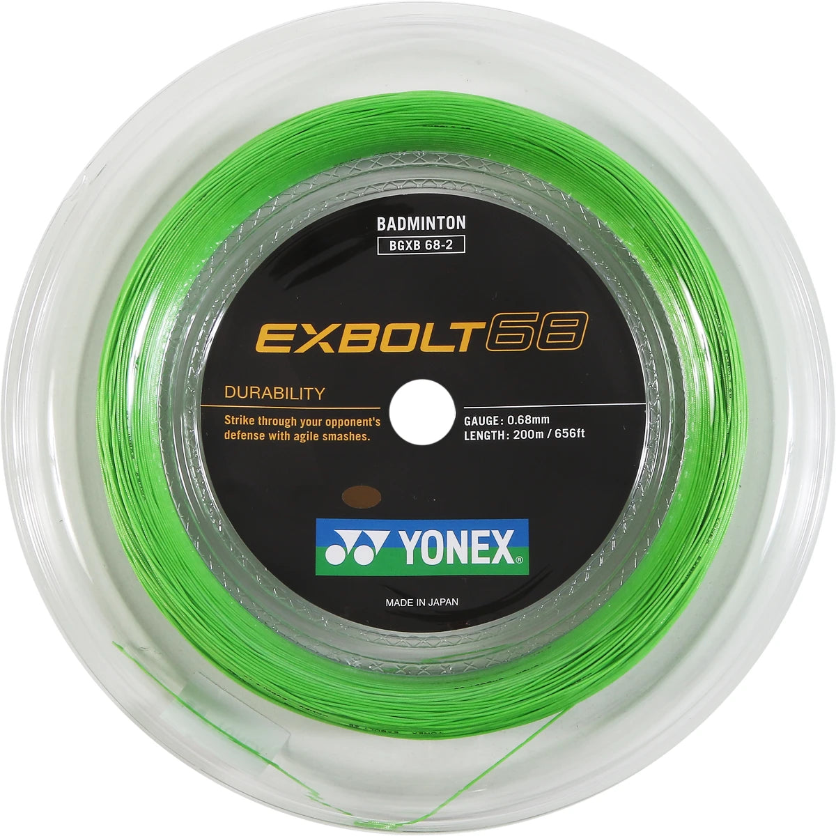 BOBINE BADMINTON YONEX EXBOLT 68 (200 METRES)