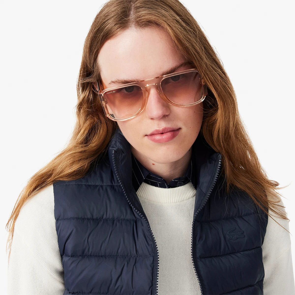 VESTE LACOSTE FEMME SANS MANCHES CORE PERFORMANCE