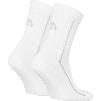 2 PAIRES DE CHAUSSETTES HEAD PERFORMANCE CREW (MID)