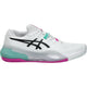 ASICS GEL RESOLUTION X TENNISSCHUHE AUF ROTSCHUTTBODEN