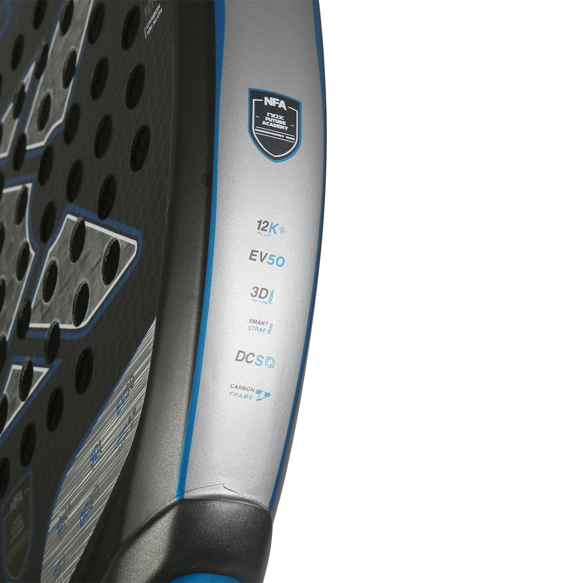 RAQUETTE DE PADEL NOX FUTURE HYBRID 12K ALUM