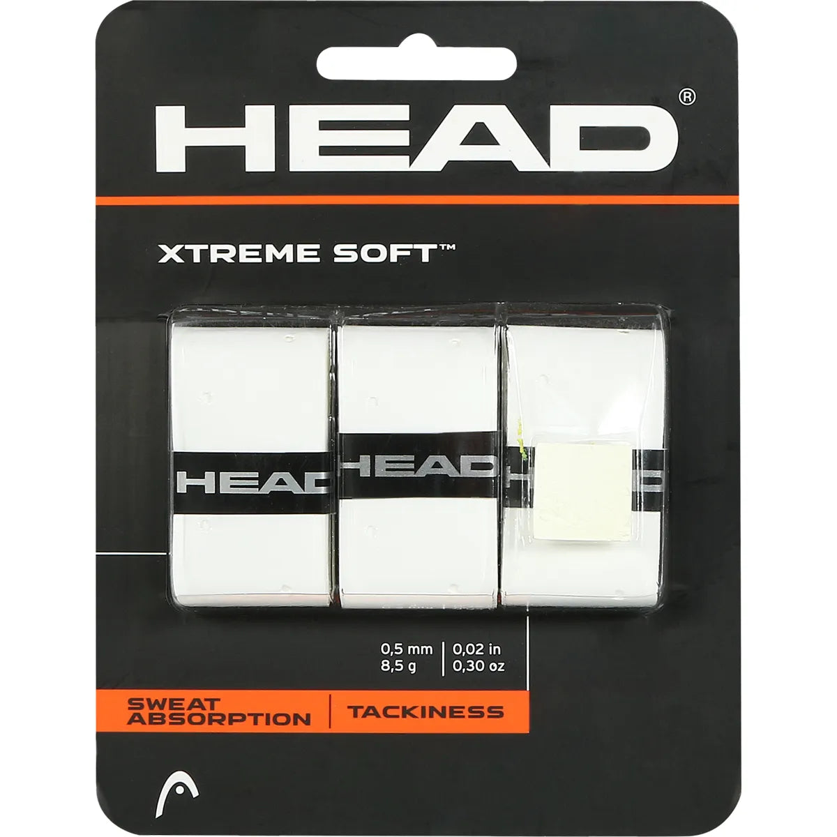 HEAD XTREME SOFT OVERGRIPS x3