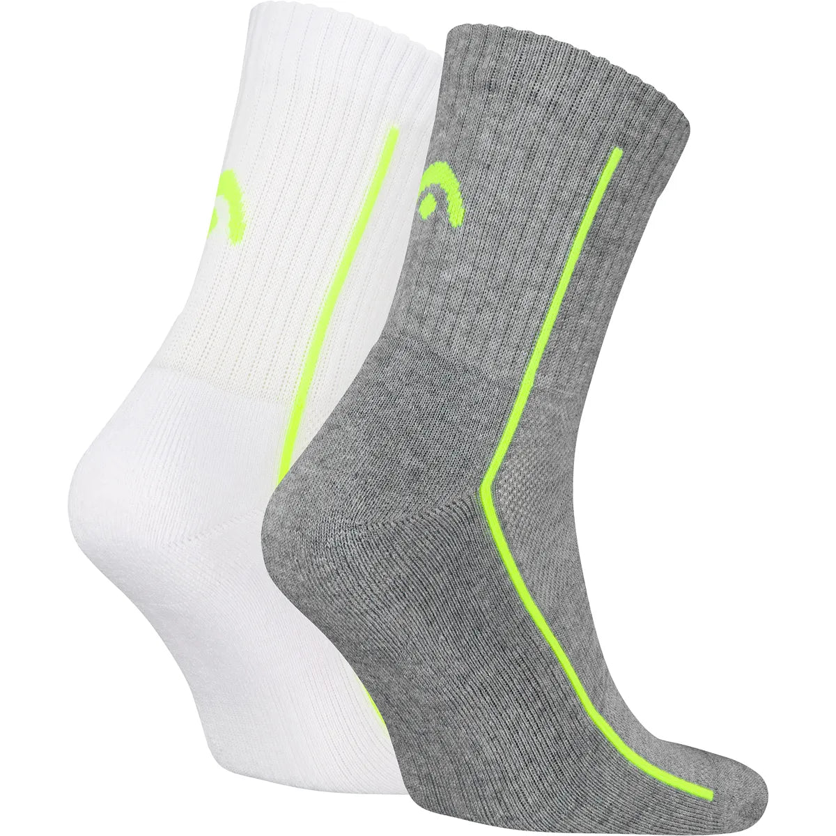 2 PAIRS OF HEAD PERFORMANCE CREW SOCKS (MID)