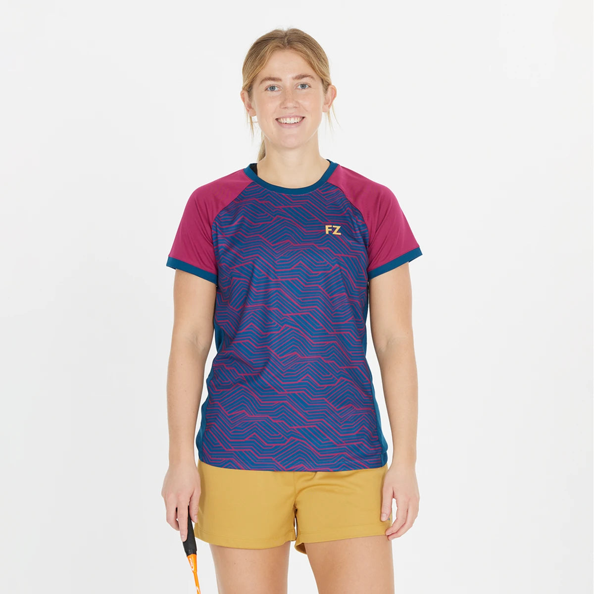 T-SHIRT FZ FORZA FEMME PR2508 S/S RASPBERRY RADIANCE