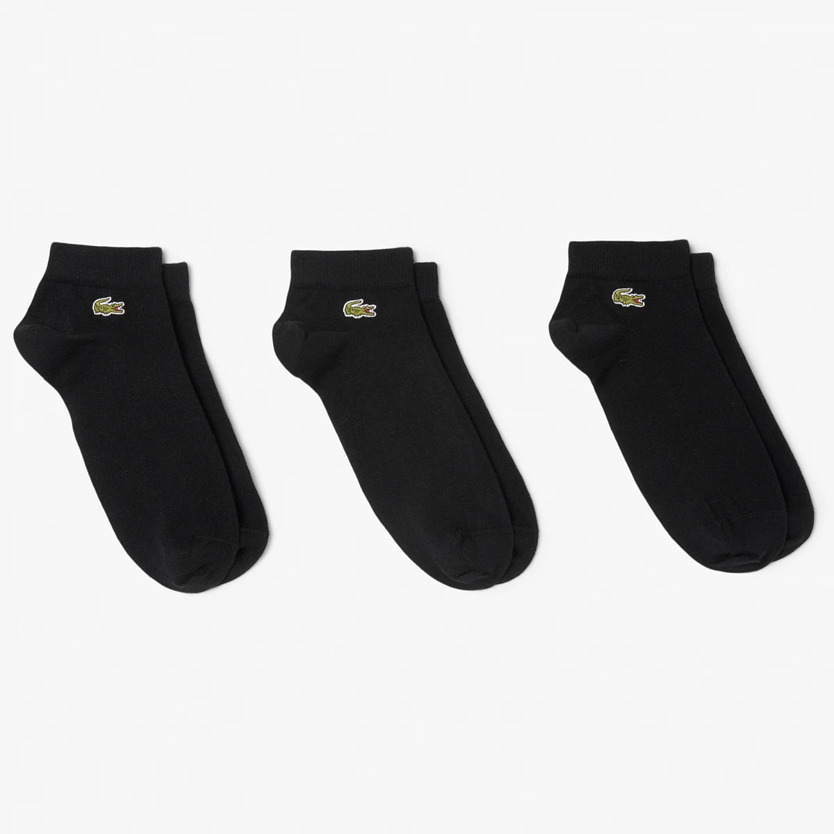 3 PAARE LACOSTE PERFORMANCE LOW CUT SOCKEN