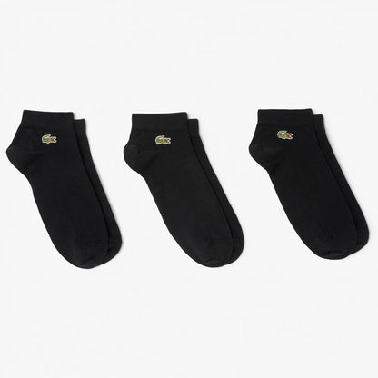 3 PAARE LACOSTE PERFORMANCE LOW CUT SOCKEN