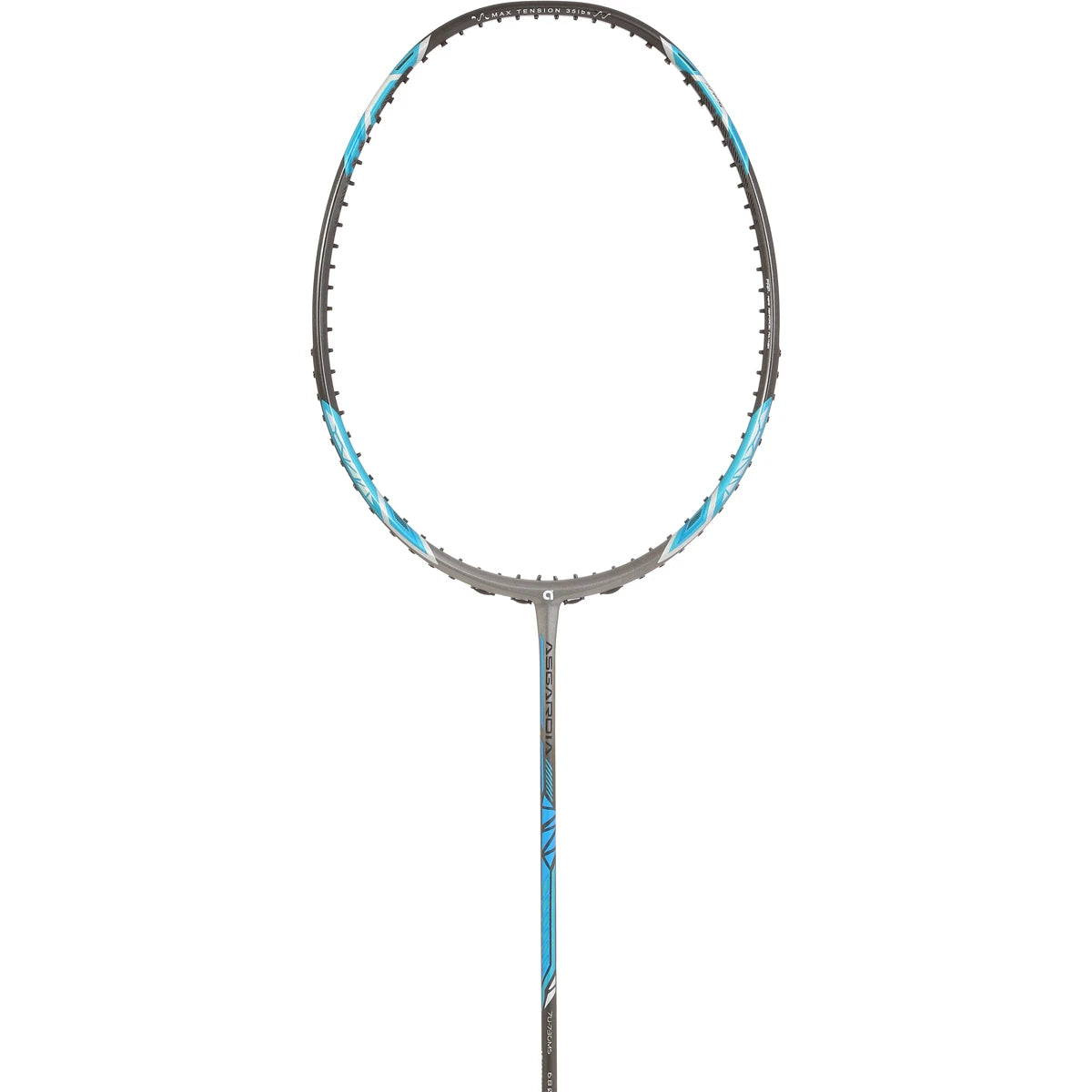 BADMINTONSCHLÄGER APACS ASGARDIA DUNKELGRAU (OHNE BESAITUNG)