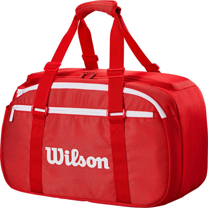 KLEINE DUFFLE-TASCHE WILSON SUPER TOUR ROT