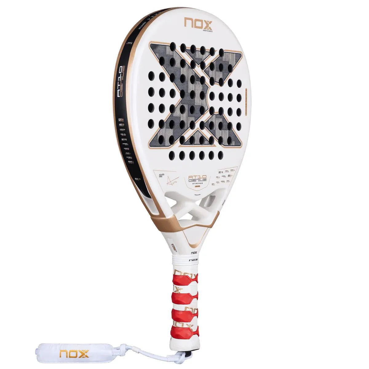 PADEL RACKET NOX AT10 GENIUS 12K ALUM XTREME BY AGUSTIN TAPIA 2026