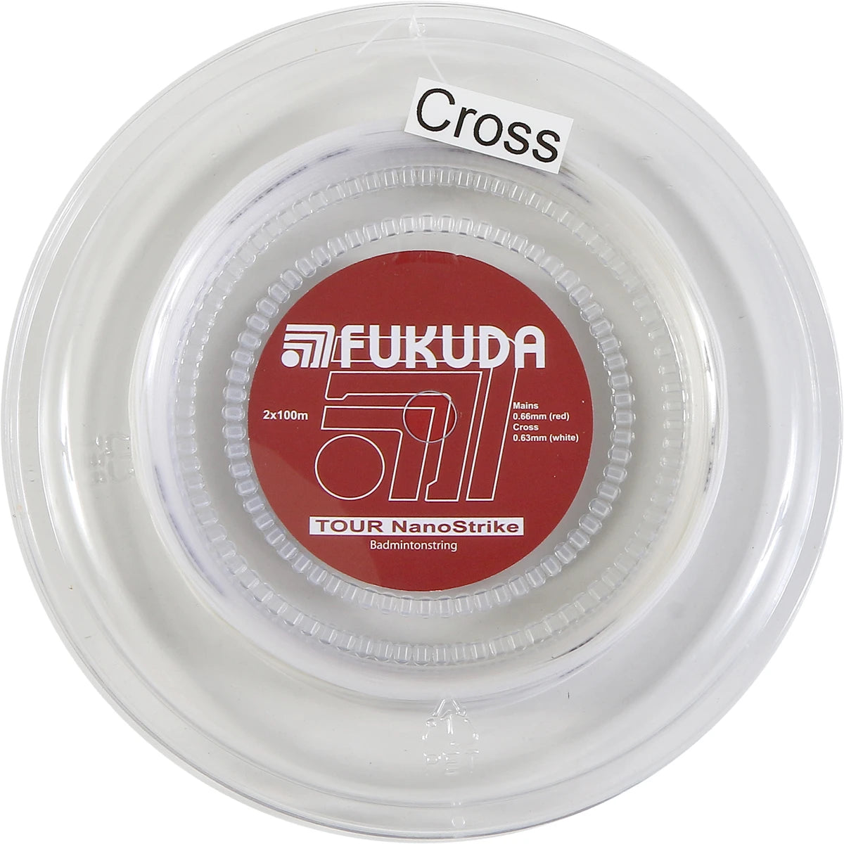 BOBINE BADMINTON FUKUDA TOUR NANOSTRIKE HYBRID (2X100 METRES)