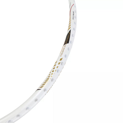 RAQUETTE DE BADMINTON HUNDRED BATTLE - 600 WHITE-GOLD