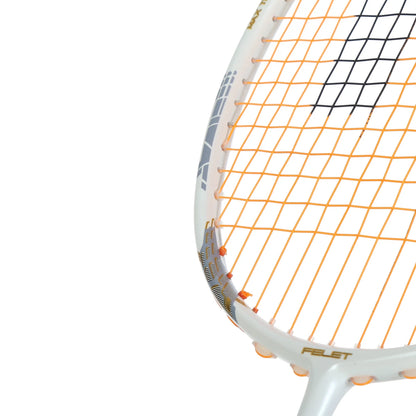 RAQUETTE DE BADMINTON FELET SPORT FORCE WHITE-GOLD (CORDEE)