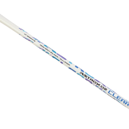 YONEX ASTROX 02 CLEAR BADMINTON RACKET (STRUNG)