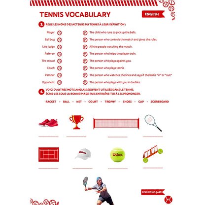 LE CAHIER SPORTIF WILSON CM1-CM2 (FRANCAIS UNIQUEMENT)