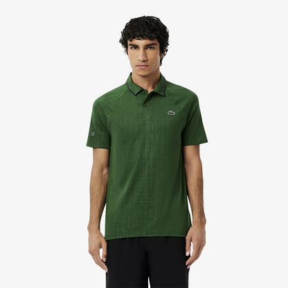 POLO LACOSTE DJOKOVIC AUF DEM PLATZ TURIN