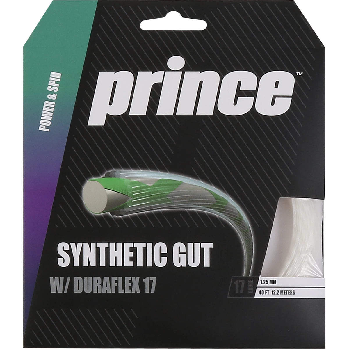 CORDAGE PRINCE SUPER SYNTHETIC GUT DURAFLEX 17 (12 METRES)