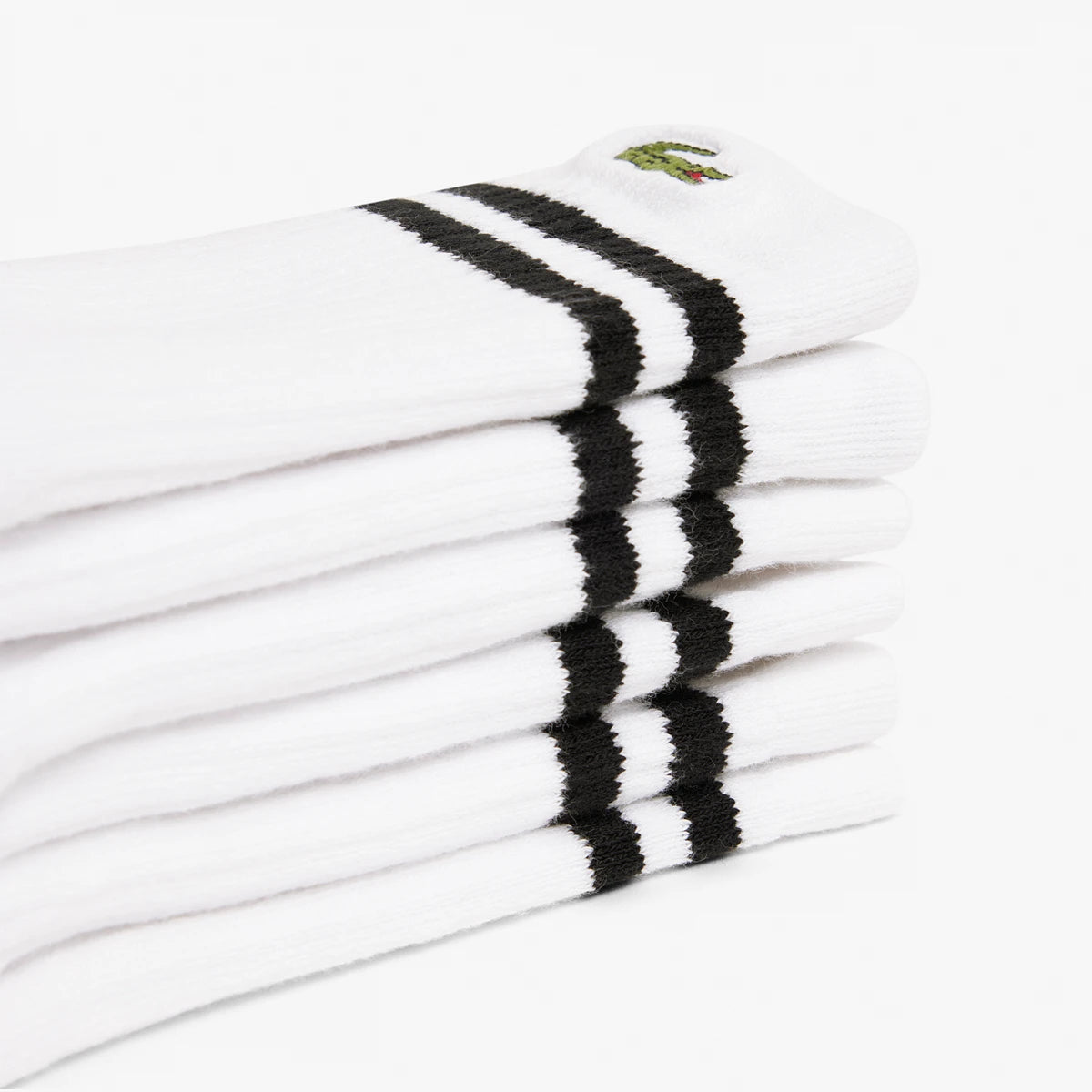 3 PAIRS OF LACOSTE JUNIOR CORE PERFORMANCE SOCKS