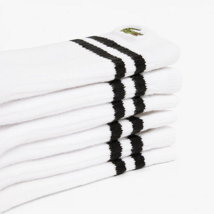 3 PAIRS OF LACOSTE JUNIOR CORE PERFORMANCE SOCKS