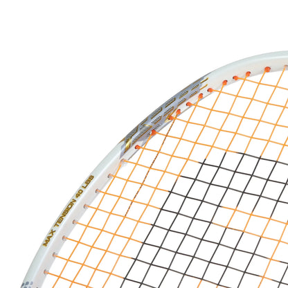 RAQUETTE DE BADMINTON FELET SPORT FORCE WHITE-GOLD (CORDEE)
