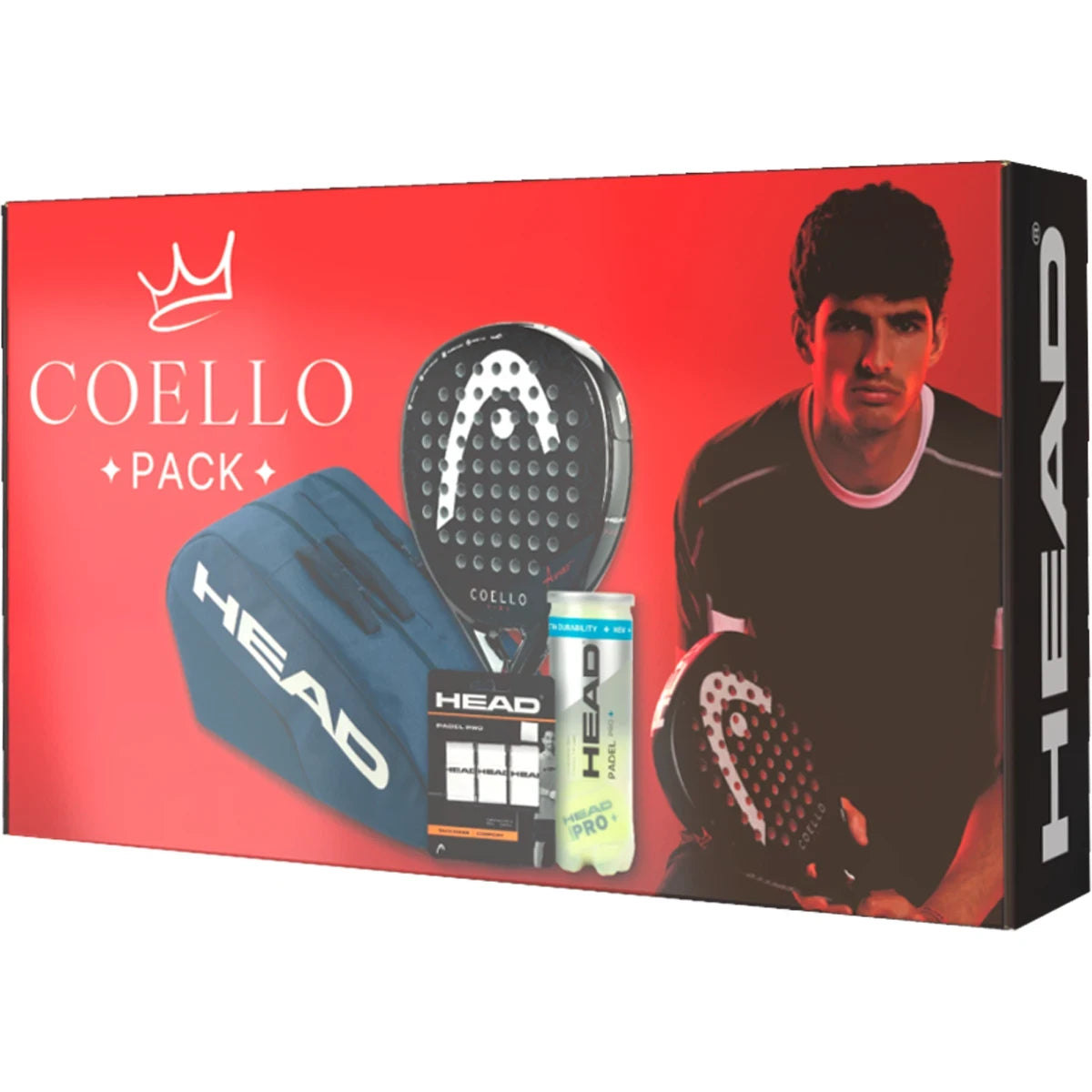 PADEL BAG / RACKET / ACCESSORIES PACK COELLO VIBE 2025