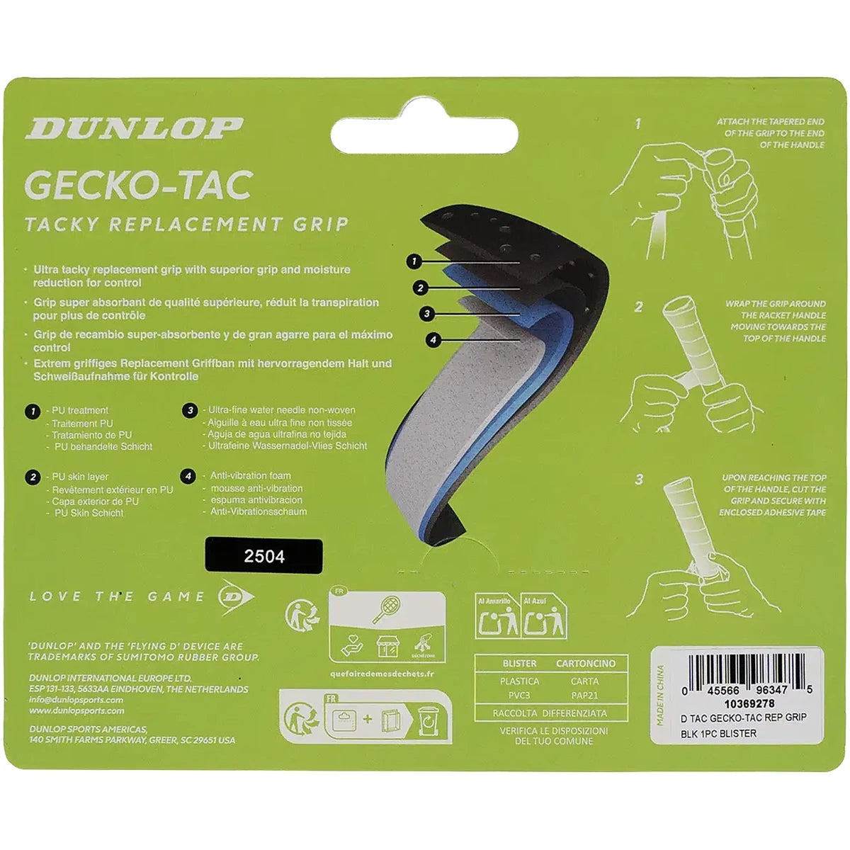 GRIP DUNLOP GECKO-TAC