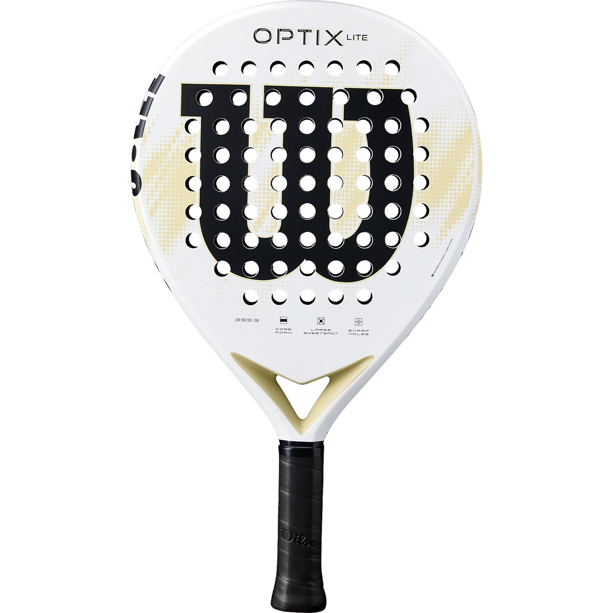 RAQUETTE DE PADEL WILSON OPTIX V2 LITE WHITE