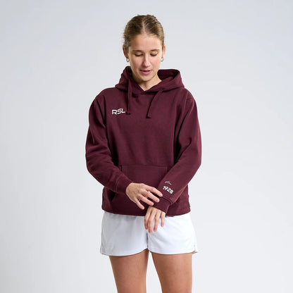 SWEAT A CAPUCHE RSL UNISEX CORE BURGUNDY