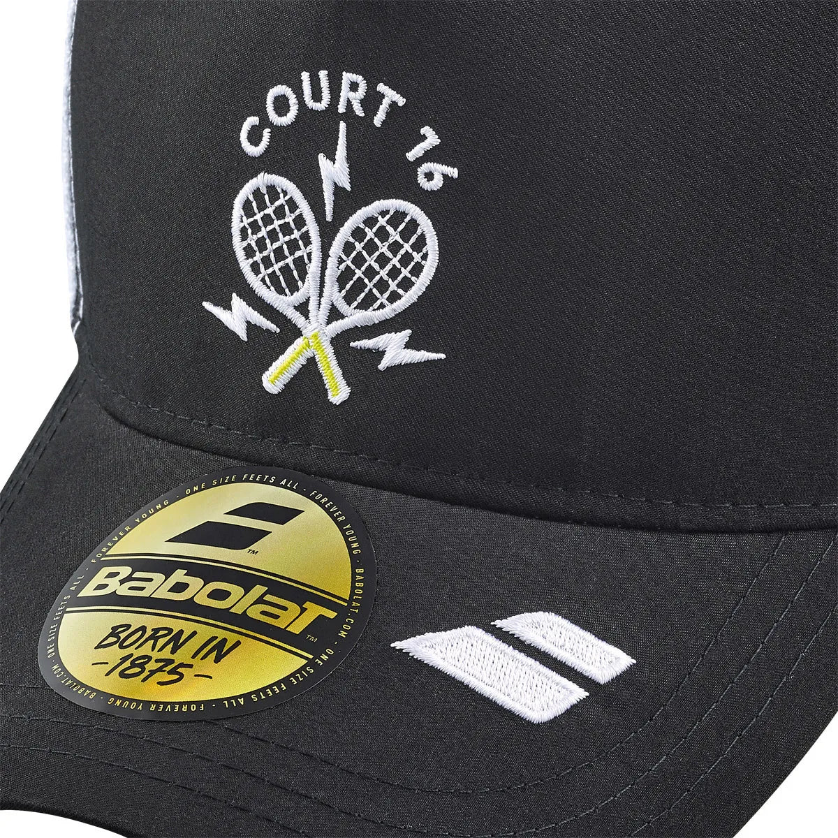BABOLAT JUNIOR COURT 16 CURVE TRUCKER CAP