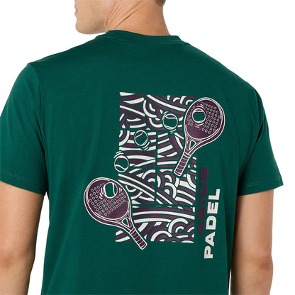 T-SHIRT ASICS PADEL COURT GRAPHIC