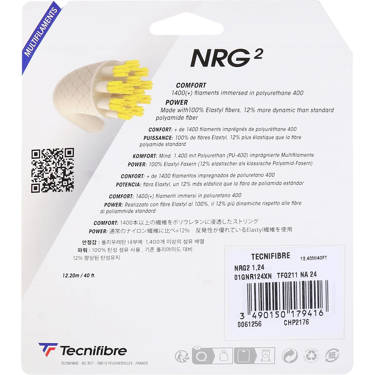 TECNIFIBRE BESAITUNG NRG 2 (12 METER)