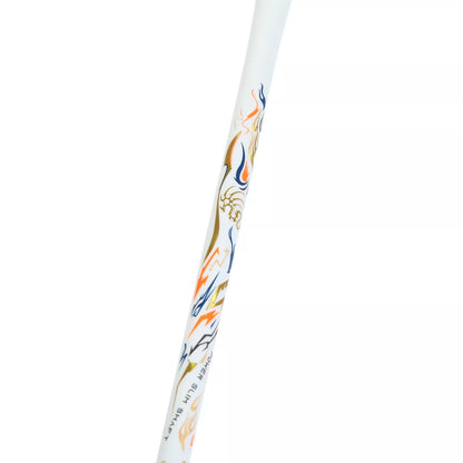RAQUETTE DE BADMINTON HUNDRED BATTLE 900-(4U) WHITE