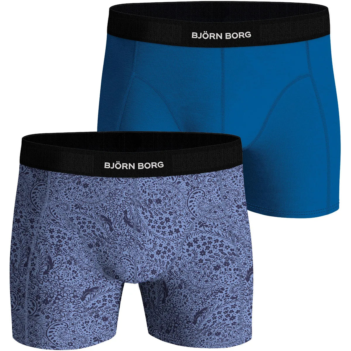 PACK OF 2 BJORN BORG PREMIUM STRETCH COTTON BOXERS