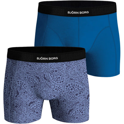 PACK OF 2 BJORN BORG PREMIUM STRETCH COTTON BOXERS