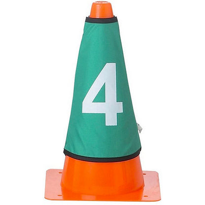 LOT DE 10 COLS DE CONES NUMEROTES DE 1 A 10